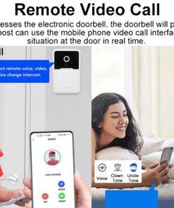 WiFi Smart Doorbell with Chime Bluetooth