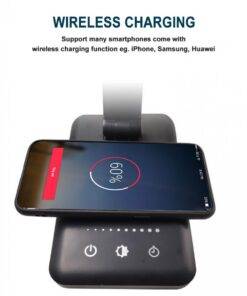 Wireless Phone Charging Eye-protect LED Desk Lamp 5 Colour Modes 5 Dimmable Levels