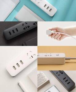 Xiaomi Power Extension Cord Household Lead with 3 USB 1.8M