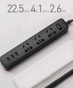 Xiaomi Power Extension Cord Household Lead with 3 USB 1.8M