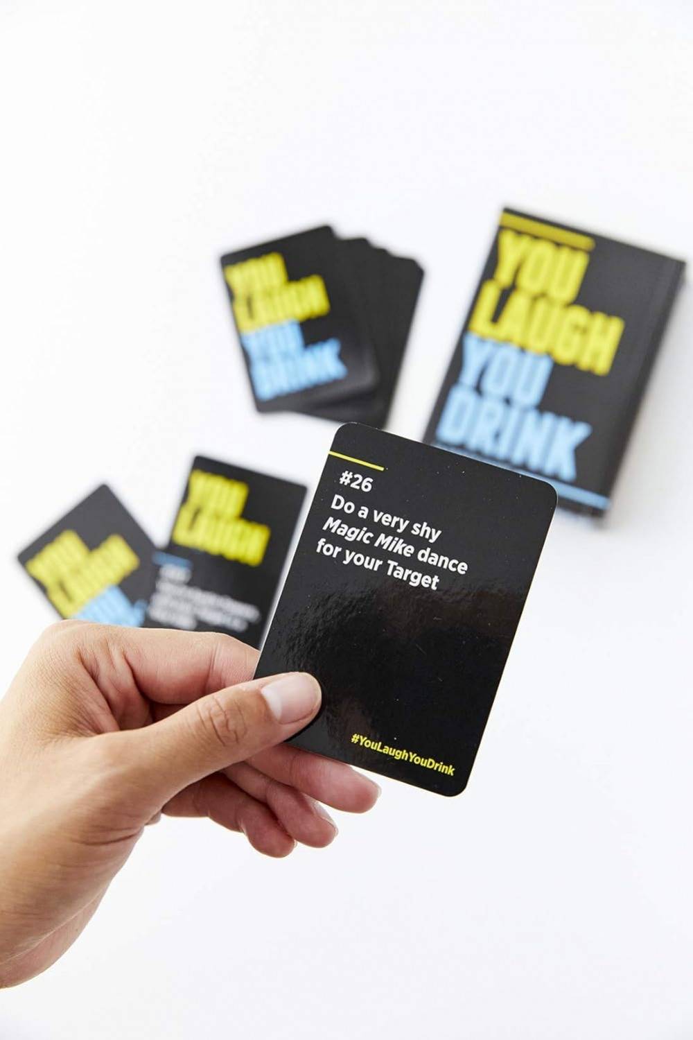 You Laugh You Drink Party Board Game Card