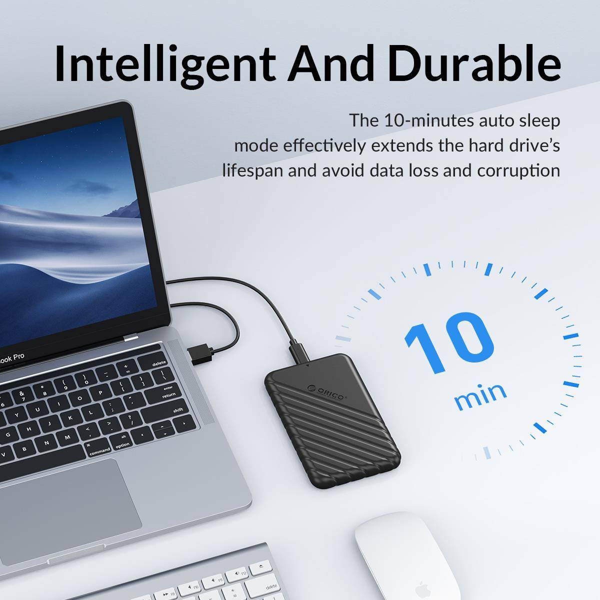 Orico SSD enclosure compatible with Windows Mac Linux PS5